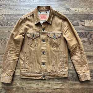 Levi's Brown Denim Trucker Jacket